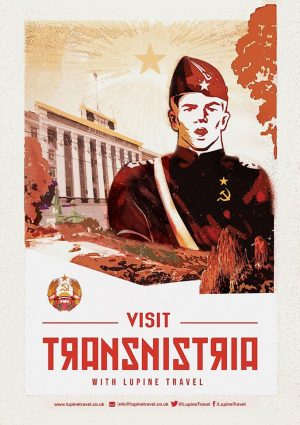 Lupine Transnistria A3 Print