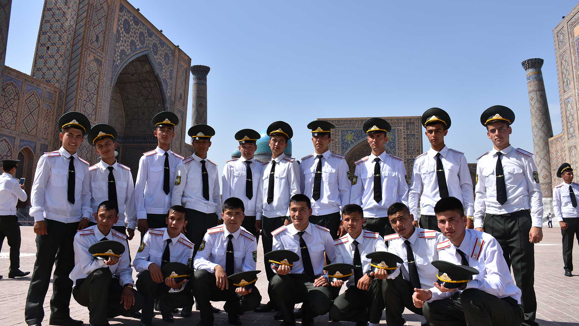 Samarkand Registan Square in Uzbekistan