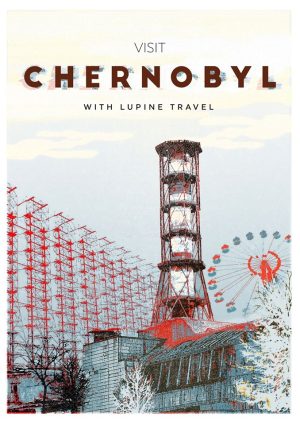 Lupine Chernobyl A3 Print