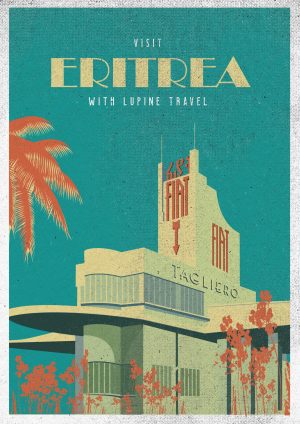 Lupine Eritrea A3 Print