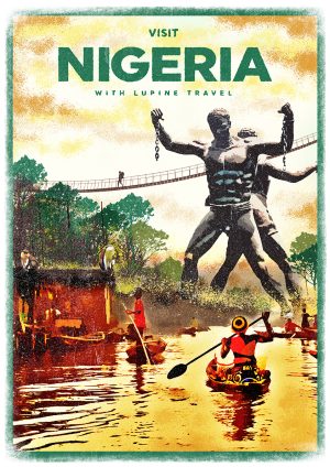 Lupine Nigeria A3 Print