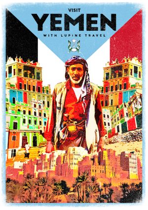 Lupine Yemen A3 Print