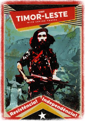 Lupine Timor-Leste A3 Print